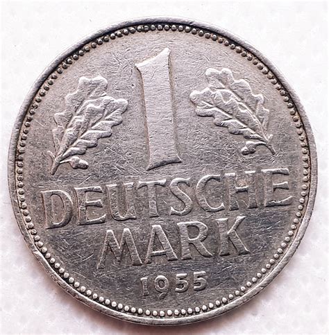 1 deutsche mark 1955